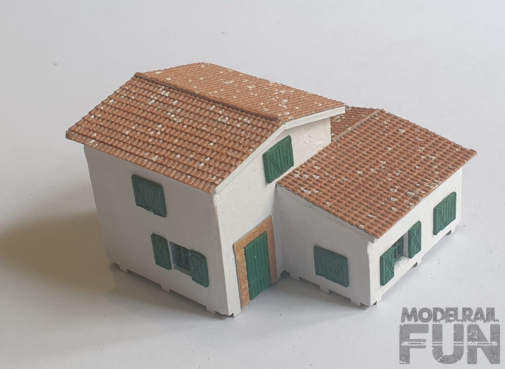 Caserío de carftón cortado.dintel