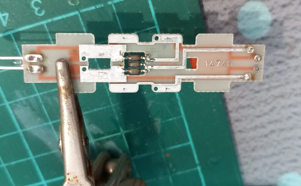 Reparacion bogie unidad tractora. placa base