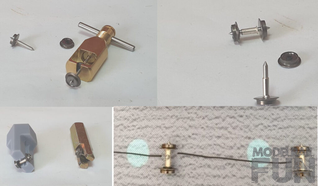 Luces de cola. Proceso ruedas